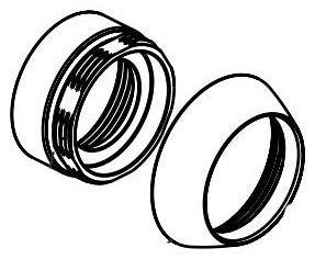 Peerless Flute RP102110SS Cap & bonnet nut