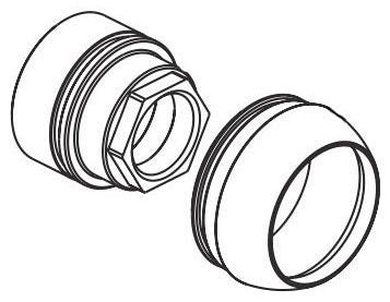 Peerless Flute RP102154 Bonnet nut &cap
