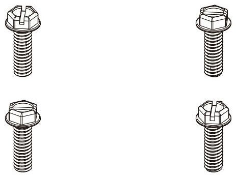 Delta RP102167 Tile-in Drain Rough in Bolts