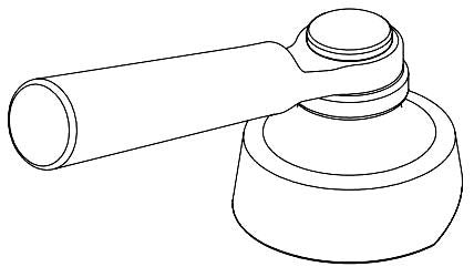 Delta Saylor RP102204PC Lever Handle - 536