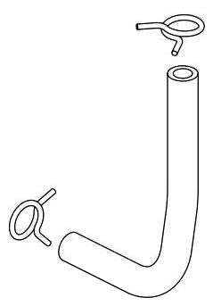 Brizo RP102760 7" Hose & Clamps