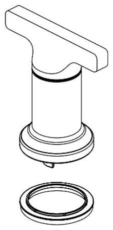 Delta Tetra RP103272SSPR Handle Kit & Glide Rings