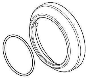 Delta Tetra RP103280SSPR Escutcheon & Gasket