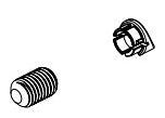 Delta RP103287PC Set Screw & Button