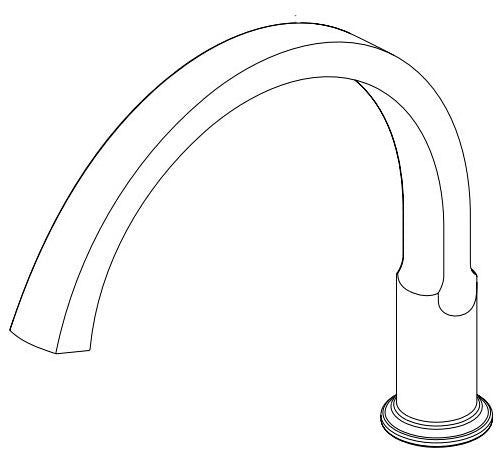 Delta Tetra RP103290SSPR Spout Assembly