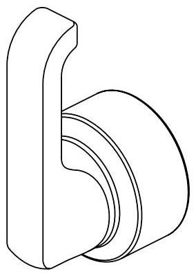 Delta Tetra RP103298BL Handle, Set Screw & Button