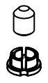 Delta Tetra RP103299SS Set Screw & Cover