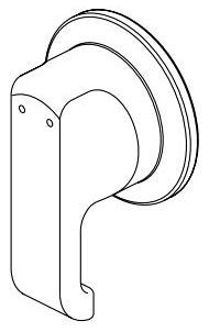 Delta Tetra RP103300SSPR Temperature Handle, Set Screw & Cover