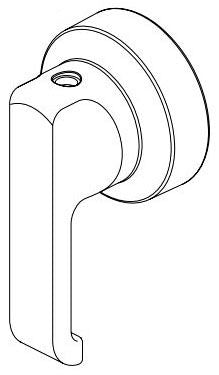 Delta Tetra RP103304PCPR Handle, Set Screw & Cover