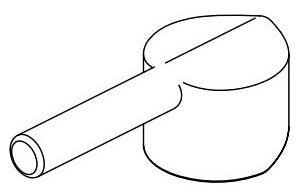 Delta Nicoli RP103365BL Handle Kit
