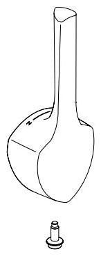 Delta Bacuri RP103381SP Handle with Set Screw