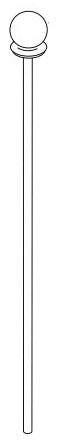 Delta RP103398SS Lift Rod Assembly
