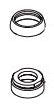 Peerless Xander RP103434SS Bonnet, Nut, & Cap