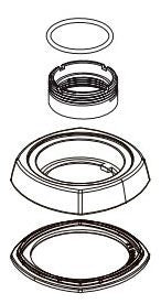 Delta Sandover RP103445SP Two Metal Lever Handle Kit