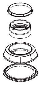 Delta Mandara RP103447SS Handle Gasket