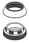 Delta Knoxville RP103573PC Single Lever Faucet Cap & Nut