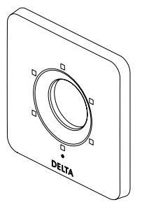 Delta Velum RP103590PC 6 Funct Diverter Escutcheon
