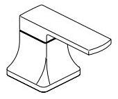 Delta Velum RP103599SS Roman Tub Handle Kit
