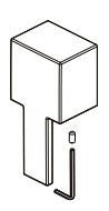 Delta Modern RP103704PC Metal Lever Handle Kit - 14 Series