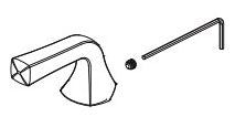 Delta Dallace RP103717BL Single Metal Lever Handle Kit