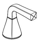 Delta Dallace RP103719PC Two Metal Lever Handle Kit