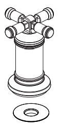 Delta Broderick RP103725BL Cross Handle Kit (2)
