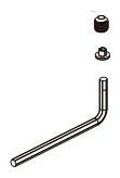 Delta Broderick RP103728CZ Set Screw, Cover and Wrench