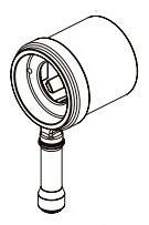 Delta Broderick RP103748CZPR Volume Handle, Set Screw & Cover