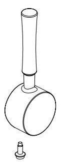 Delta Chalet RP103794PC Handle with Set Screw