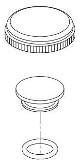 Peerless Core RP103802PC Cap, Plug, & O-Ring – Spout