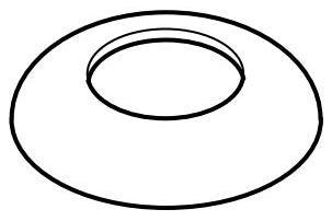 Delta RP40662 Escutcheon - Wand