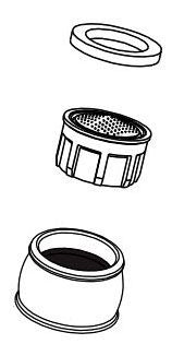Peerless Retail Channel Product RP41673 P-Female Aerator Kit - Chrome
