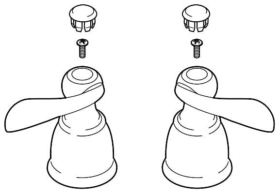 Delta RP41679OB P-S Lever Handle Kit