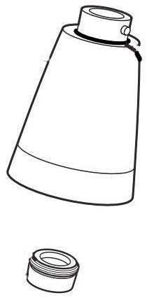 Brizo Venuto RP43257 Pull-Down Wand Assembly - Bar/Prep