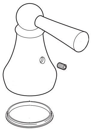 Delta Retail Channel Product RP43472 Metal Lever Handle Kit
