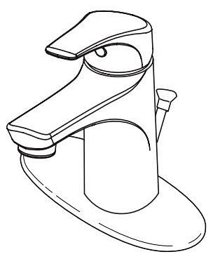 Delta Classic RP47973 Escutcheon w/ Gasket - Bathroom