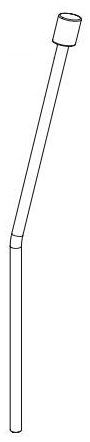 Delta Mandolin RP48193BL Lift Rod Assembly