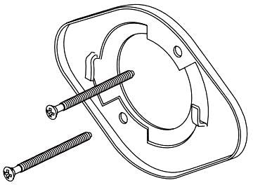 Delta RP51035 Bracket & Screws - Shower