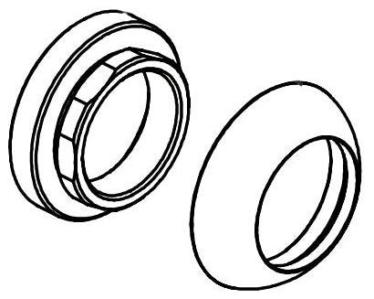 Delta Dryden RP52665 Bonnet Nut & Cap