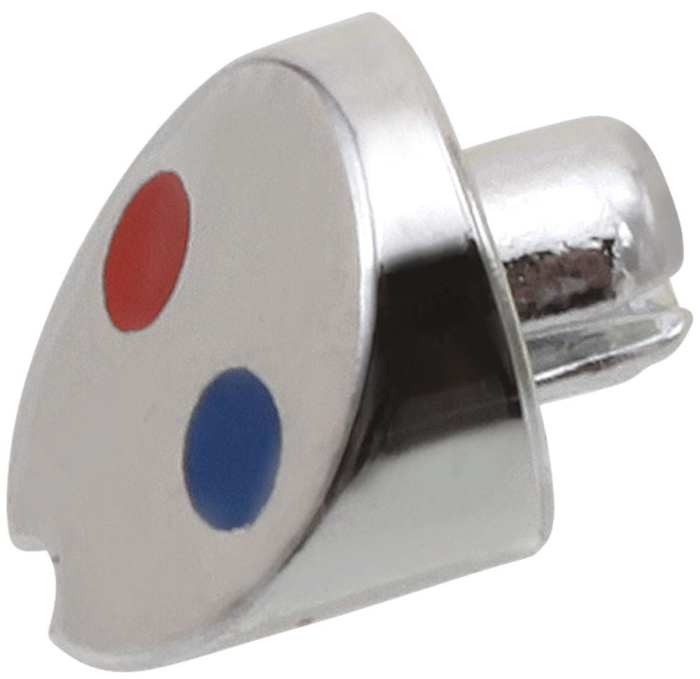 Delta Collins RP54234RB Button - Red / Blue - Finished