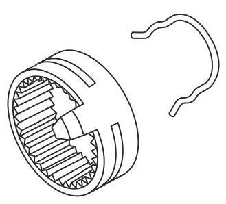 Brizo RP60584 Stop and Clip