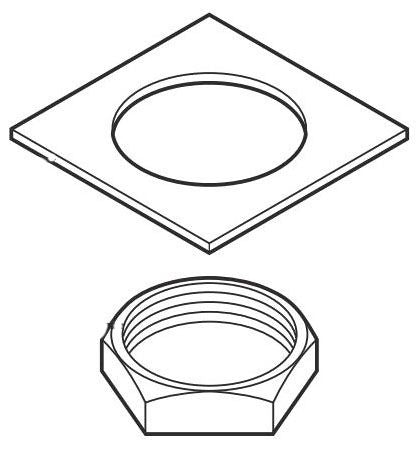 Delta RP6087 Nut & Washer - Spout - Widespread Bathroom