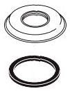 Brizo Baliza RP62976BN Roman Tub Handle Base and Gasket