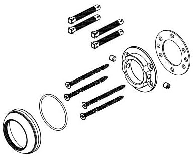 Delta RP64634 Wall Mount Assembly - Pot Filler
