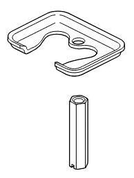 Delta Nyla RP71252 Mounting Hardware - Single Hole Kitchen / Bar