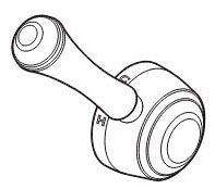 Delta Cassidy RP72685AR Metal Lever Handle Kit - Kitchen