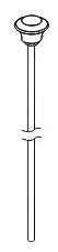 Delta Cassidy RP72713SS Lift Rod & Finial - High Arc Bathroom