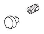 Delta Dryden RP72720SS Set Screw & Button - Roman Tub