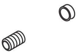 Delta Trinsic RP73162BR Screw Set & Button - Roman Tub Spout