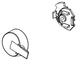 Delta Compel RP73380 Temperature Knob & Cover - 17 Series